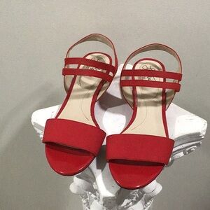 Elegant Red Life Stride Women's Sandals